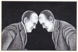 Stiklica Nikola - Caricature - Original Drawing 14 X 20 Cm (see Sales Conditions) - Maler Und Bildhauer