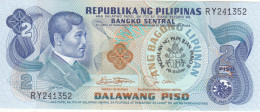 PHILIPPINES 2 PISO 1981 P 166 COMMEMORATIVE  POPE`S VISIT UNC - Philippines