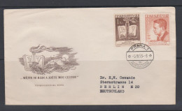 Tchécoslovaquie FDC 1953 694-95 Vaclavek écrivain - FDC