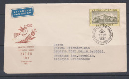 Tchécoslovaquie FDC 1959 1024 Château De Zvolen - FDC