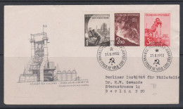 Tchécoslovaquie FDC 1952 618-19 Industrie Sidérurgie Métallurgie Distillerie Chimique - FDC