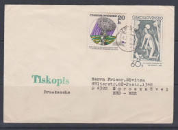 Tchécoslovaquie FDC 1970 1814 1971 1827 Télécommunications Tableau De Zrzavy Quête Du Muguet Au Clair De Lune - FDC