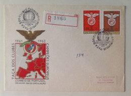 PORTUGAL FDC 1963 BENFICA LISBOA UEFA CHAMPIONS LEAGUE  FOOTBALL FUSSBALL SOCCER CALCIO FOOT VOETBAL FUTBOL FUTEBOL - Briefe U. Dokumente