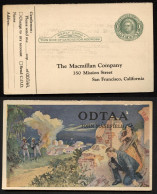 UY7r Postal Card San Francisco CA Adv. ODTAA JOHN MASEFIELD - 1901-20