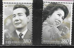 SOUTH KOREA, 2019, MNH,  SINGERS, 2v - Cantantes