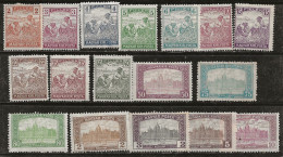 Hongrie 1916-1917 N° Y&T : 17 Valeurs Série 164 à 182 * - Nuevos