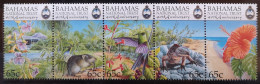Bahamas 1999 Flora Und Fauna Mi 1031/35** ZD - Bahamas (1973-...)