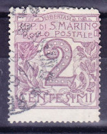 SAINT MARIN, YT 34,  Obl,  (8B709) - Used Stamps