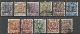 Eritrea Italy Colony - 1903 Floreale Cpl 11v Set In VFU Condition - Sammlungen