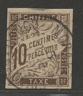 TAXE N° 18 CACHET MOBAYE CONGO Rive Droite OUBANGUI /  Used /RR - Segnatasse