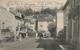 86 - VIENNE - SAINT-BENOIT - Centre Du Bourg Occupé Par Le 4e Dragons 1914 - 10152 - Saint Benoît