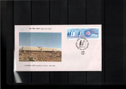 India 1991 Antarctica - Antarctic Treaty 1961-1991 FDC - Antarctisch Verdrag