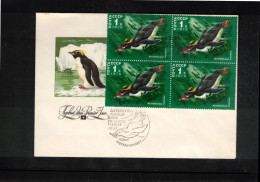 Russia USSR 1978 Antarctica Penguins FDCs - Antarctic Wildlife