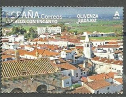 ESPAGNE SPANIEN SPAIN ESPAÑA 2022 FROM CARNET VILLAGES WITH CHARMAIN: CALACEITE TERUEL ED 5553 MI 5603 YT 5295 SN 4588c - Used Stamps