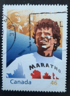 Canada 2000  USED Sc 1824c    46c  Millennium, Marathon Of Hope - Gebraucht