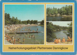 D-39245 Dannigkow - Plattensee - Kleiner See - Inselsee - Schwimmbad - 2x Nice Stamps - Gommern