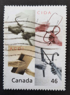 Canada 2000  USED Sc 1824a    46c  Millennium, Canadian Int. Devel. Agency - Used Stamps