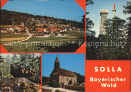41565690 Solla Wald Panorama Turm Kirche Felsen Freyung - Freyung