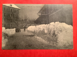 Delcampe - 05/ Gap Place Du Lion Hiver 1916 - Gap