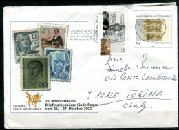 REPUBLIQUE FEDERALE ALLEMANDE - Ganzsache (Entier Postal) - Mi USo 43 (20. Internationale Briefmarkenbörse Sindelfingen) - Umschläge - Gebraucht