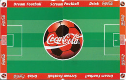 Denmark - Danmønt - Coca Cola VM 98 Puzzle Of 4 Cards - DD184-5-6-7, 100Kr. Exp. 08.1999, 1.500ex, Used - Denemarken