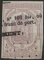 France, Timbre Pour Journaux N°1 (ref.2) - Kranten