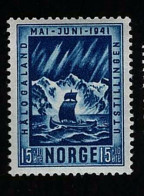 1941 Halogaland Exhibition   Michel NO 231 Stamp Number NO B19 Yvert Et Tellier NO 207 Stanley Gibbons NO 295 X MH - Nuovi