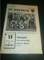 Speedway Güstrow 17.03.1984 , Slany , Plzen , Programmheft , Programm , Rennprogramm !!! - Motor Bikes