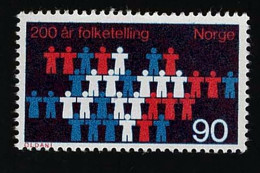 1969 Census Michel NO 597 Stamp Number NO 548 Yvert Et Tellier NO 557 Stanley Gibbons NO 641 Xx MNH - Ungebraucht