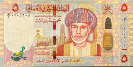 Oman 5 Rial, P-44 (2010) - UNC - Oman