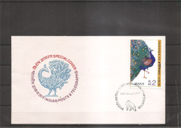 Paons ( FDC De L'Inde De 1973 à Voir) - Peacocks