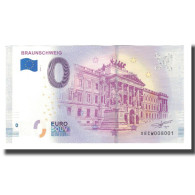 Allemagne, Billet Touristique - 0 Euro, Germany - Braunschweig - Château De - Sonstige & Ohne Zuordnung