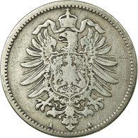 Monnaie, GERMANY - EMPIRE, Wilhelm I, Mark, 1876, Berlin, TB, Argent, KM:7 - 1 Mark