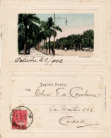 ARGENTINA 1902 POSTCARD SENT FROM BUENOS AIRES - Covers & Documents