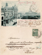 ARGENTINA 1902 POSTCARD SENT FROM BUENOS AIRES TO PARIS - Brieven En Documenten