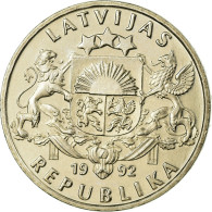 Monnaie, Latvia, Lats, 1992, SPL, Copper-nickel, KM:12 - Letland