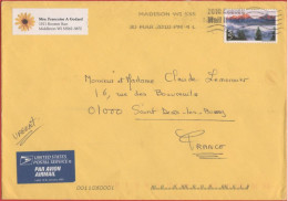 STATI UNITI - UNITED STATES - USA - US - 2010 - 98 Grand Teton National Park Wyoming - Air Mail - Medium Envelope - Viag - Brieven En Documenten