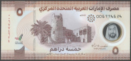 UNITED ARAB EMIRATES - 5 DIRHAMS - 2022 / AH 1443 - Pick 36 - Unc. - Emiratos Arabes Unidos