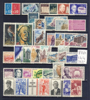 France - Année 1971 Complète Neuve SANS Charnière - Yvert 1663 à 1701 - Jahrgang 1971 Falzlos - MNH Year 1971 - 1970-1979