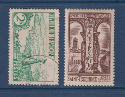 France - YT N° 301 Et 302 - Oblitéré Et Neuf Avec Charnière - 1935 - Gebruikt