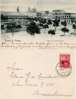 ARGENTINA 1902 POSTCARD SENT FROM TUCUMAN TO  BUENOS AIRES - Covers & Documents