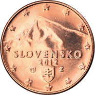 Slovaquie, Euro Cent, 2012, Kremnica, BU, FDC, Copper Plated Steel, KM:95 - Slowakei