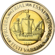 Estonia, 2 Euro, 2003, Unofficial Private Coin, SPL, Bi-Metallic - Privatentwürfe