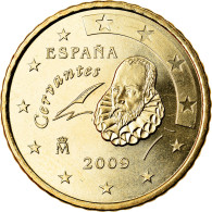 Espagne, 50 Euro Cent, 2009, SPL, Laiton, KM:1072 - Spagna