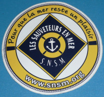 Autocollant SNS SNSM Les Sauveteur En Mer Natation - Altri & Non Classificati