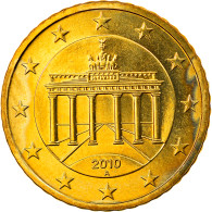 République Fédérale Allemande, 50 Euro Cent, 2010, Berlin, SPL, Laiton - Germania