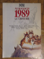 Calendrier Scout FSC 1989   Andreas Follet Geerts Makyo Rosinski Servais Vink Berthet Couverture Frank TBE - Agende & Calendari