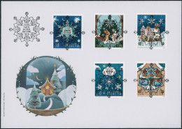 Suisse - 2023 - Weihnachten - Ersttagsbrief FDC ET - Ersttag Voll Stempel - Covers & Documents