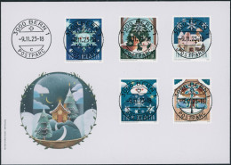 Suisse - 2023 - Weihnachten - Ersttagsbrief FDC ET - Ersttag Voll Stempel - Briefe U. Dokumente