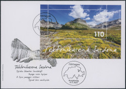 Suisse - 2023 - Sardona - Block - Ersttagsbrief FDC ET - Briefe U. Dokumente